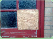 boarded up Stafford